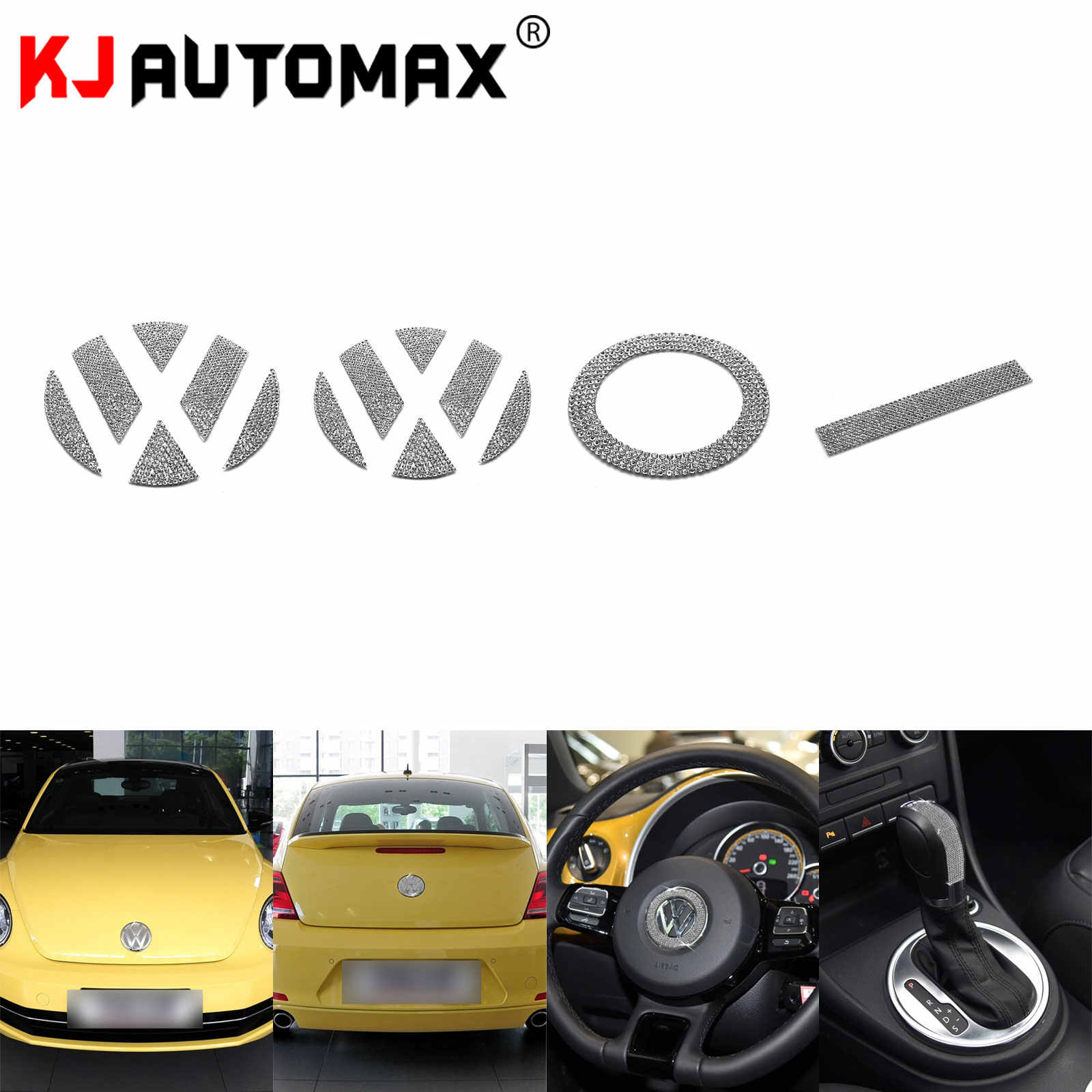 Kjautomax For Vw Beetles 2000 2013 One Set Diamond Emblem within size 1600 X 1600