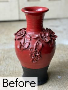 Knock Off Painted Ceramic Bloom Vase Makeover Blesser House for sizing 1000 X 1333