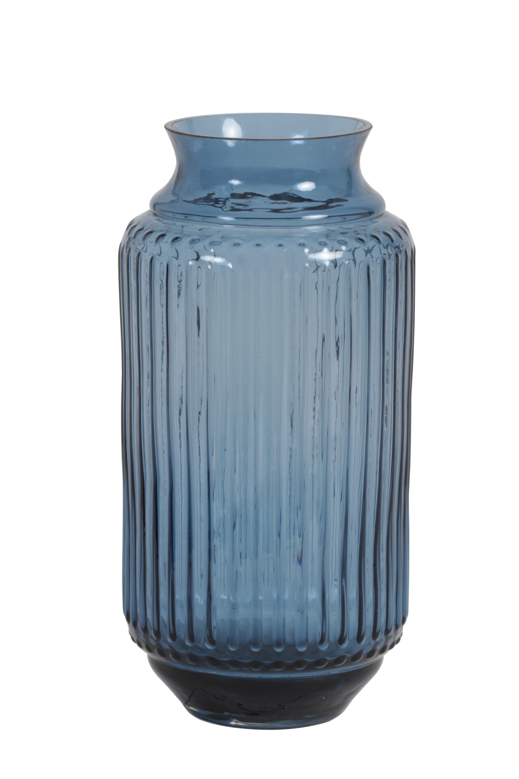 Large Blue Glass Vase pertaining to measurements 1706 X 2560
