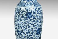 Large Chinese Nineteenth Century Blue And White Vase within dimensions 1000 X 1202