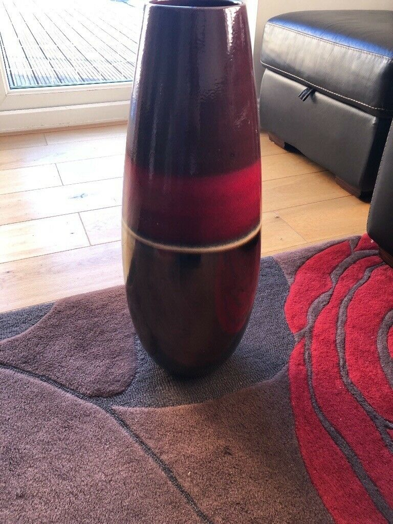 Large Floor Standing Redbrown Vase Next Original In Leicester Leicestershire Gumtree with measurements 768 X 1024