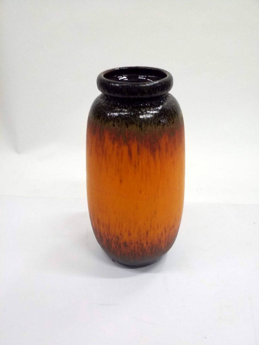 Large Glazed Ceramic Floor Vase 1970s regarding proportions 900 X 1200