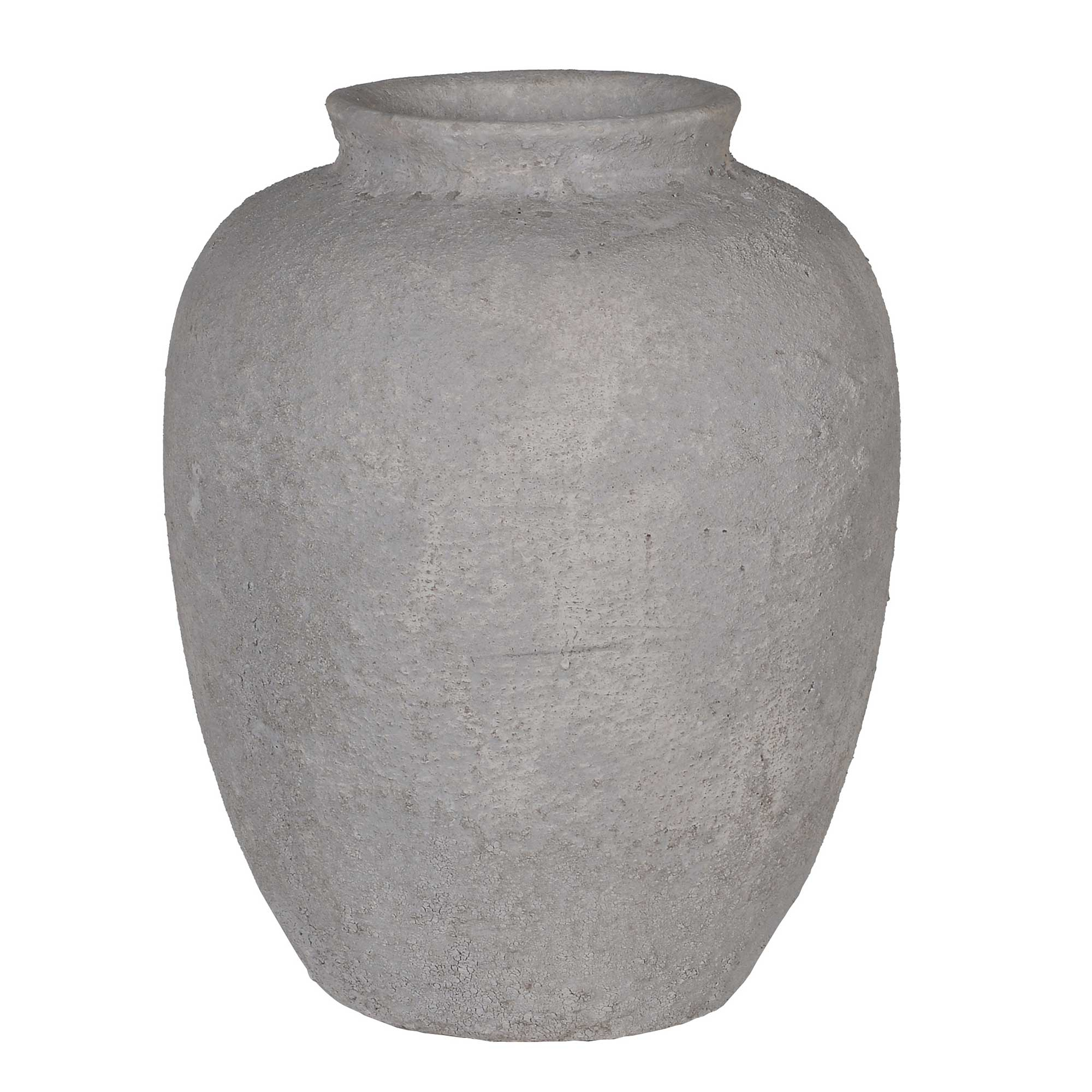 Large Rustic Clay Vase Natural Grey Barker Stonehouse pertaining to dimensions 2000 X 2000