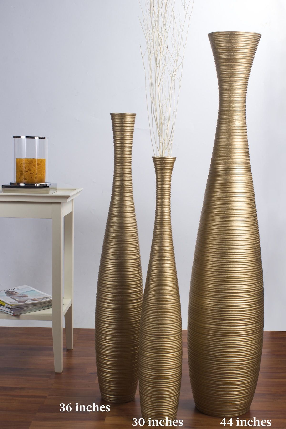 Leewadee Tall Big Floor Standing Vase For Home Decor 44 with dimensions 1200 X 1800