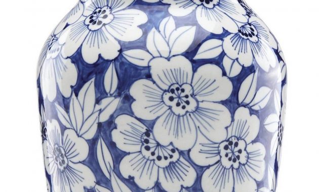 Lenox Painted Indigo Floral Tapered 7 Vase Vase Porcelain intended for proportions 1760 X 2040