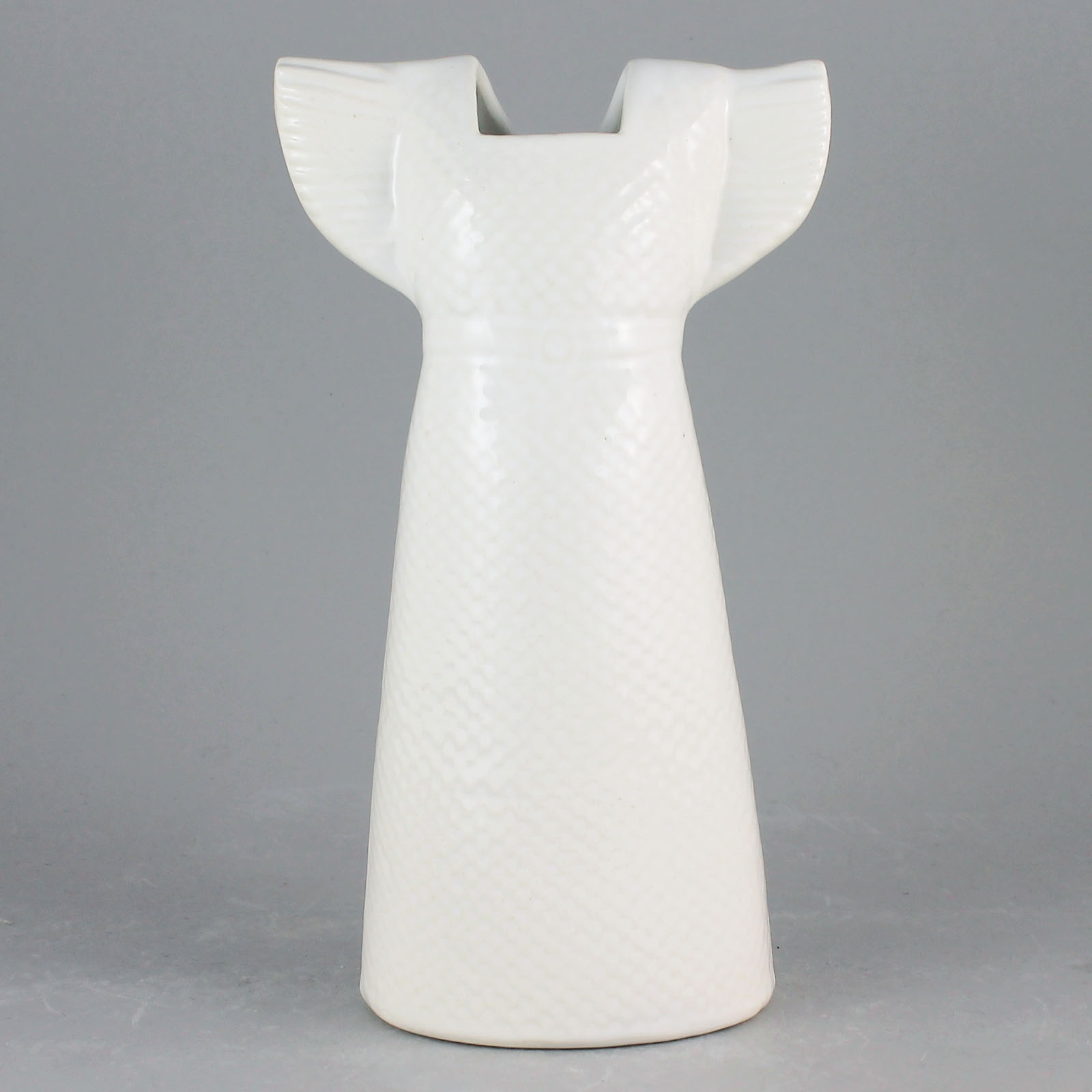 Lisa Larson Wardrobe 1990s Dazzling Dress Vase White intended for sizing 1600 X 1600