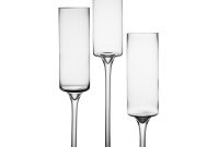 Long Stem Glass Candle Holder Set Of 3 H 162024 Open 35 intended for measurements 2000 X 2000