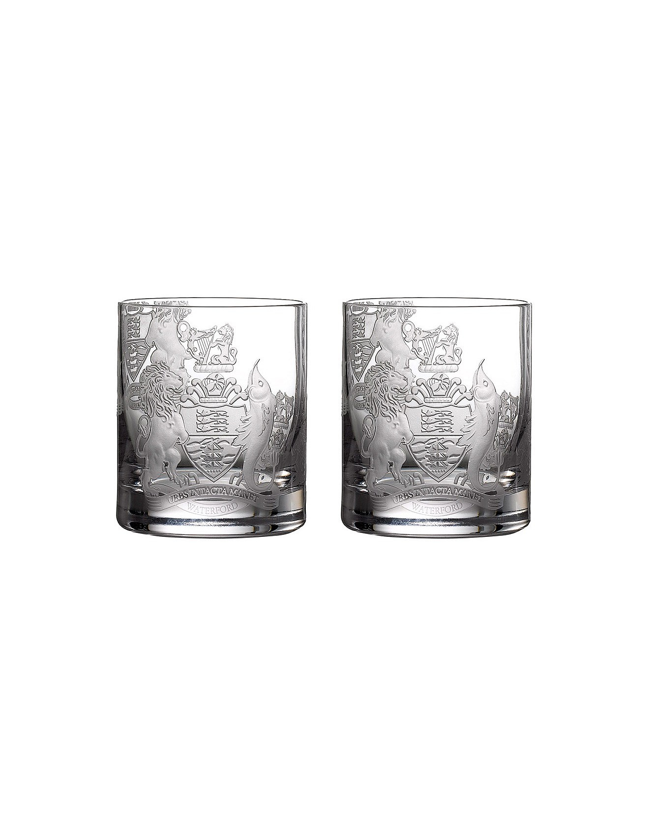 Master Craft Waterford Crest Tumbler Pair intended for proportions 1320 X 1700
