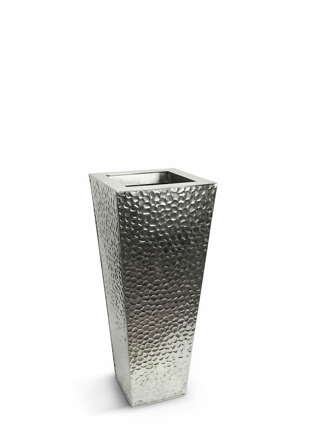 Metal Hammered Floor Vase for dimensions 1000 X 1400