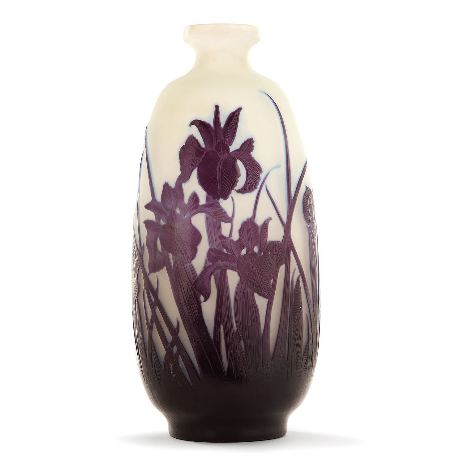 Mile Gall 1846 1904 Vase Ovode En Verre Multicouche pertaining to measurements 1500 X 1500