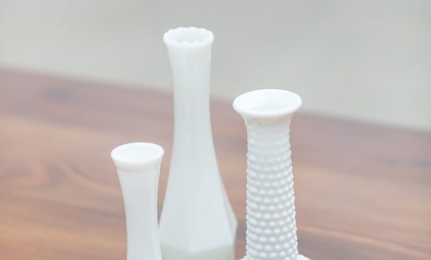 Milkglass Bud Vases 050 1 pertaining to size 1066 X 1600