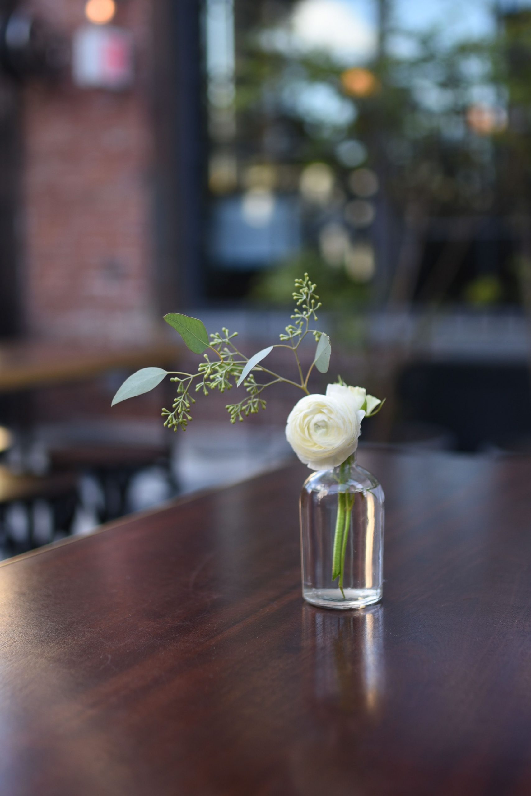 Mini Beautiful Bud Vase Arrangement White Ranunculus With within proportions 2550 X 3825