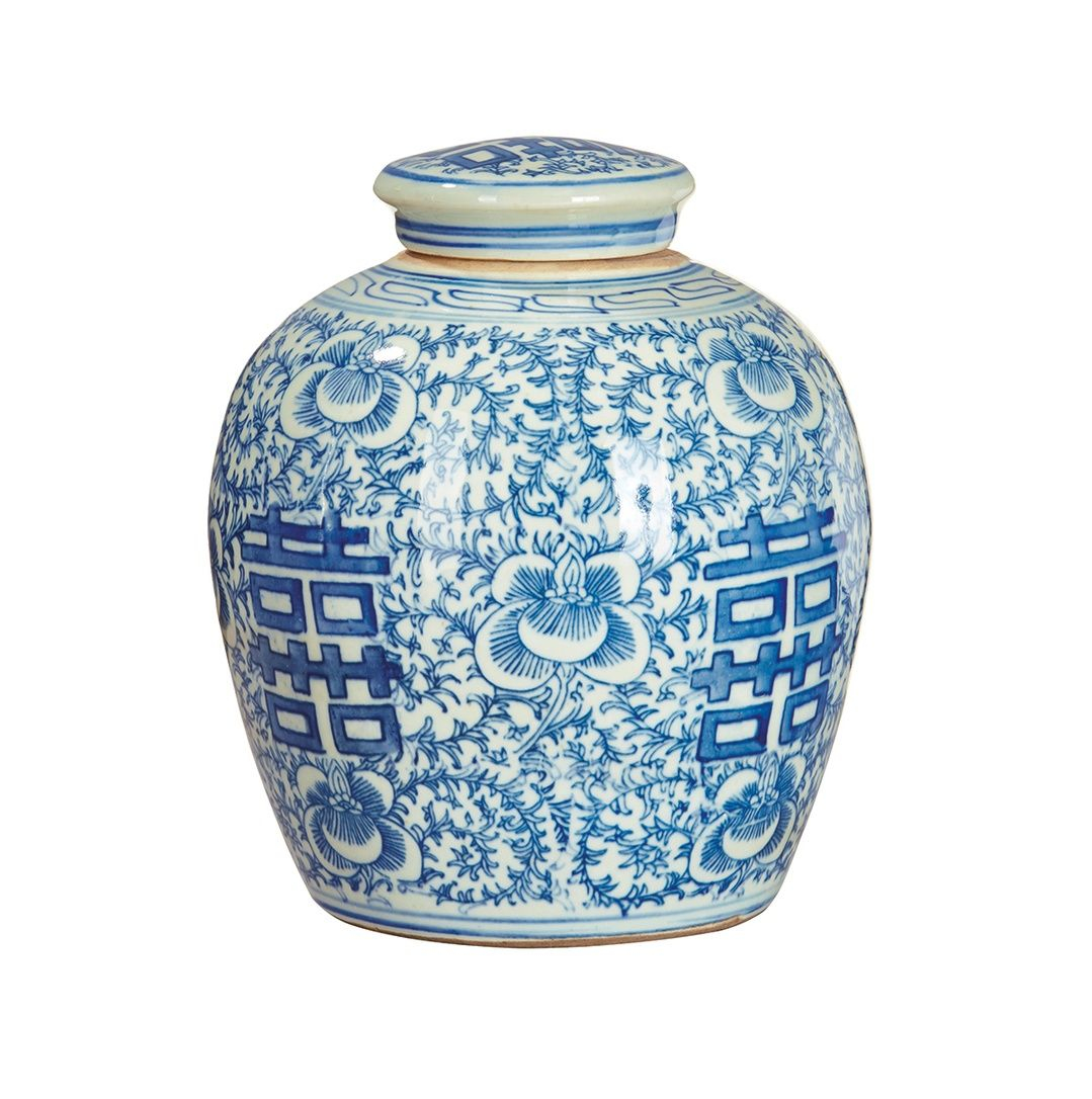 Minxian Jar Lidded Urn Blue Vase Flower Vases for sizing 1079 X 1086