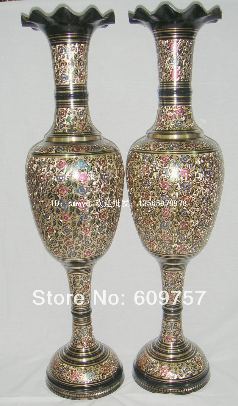 Mtres Color Bouteille Bronze Pakistan Vase De Cuivre Grand pertaining to size 800 X 1365