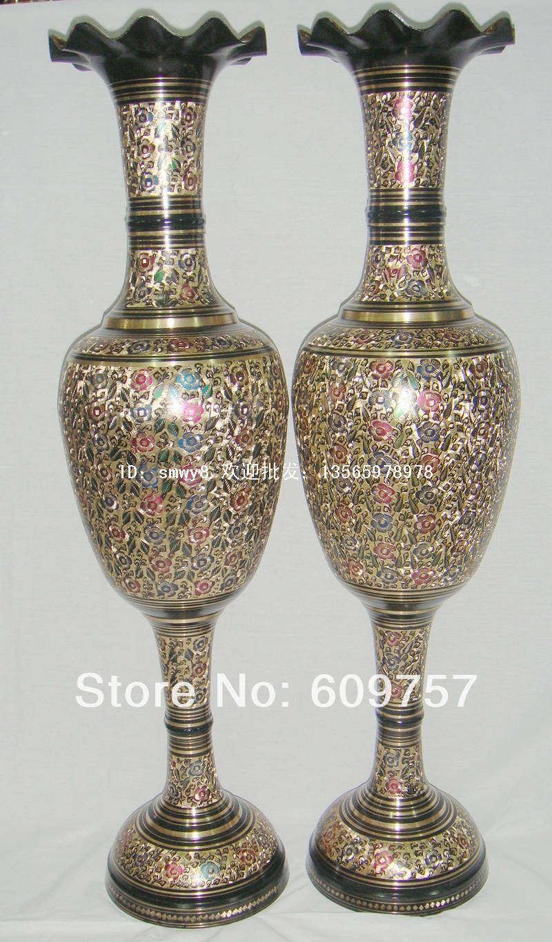 Mtres Color Bouteille Bronze Pakistan Vase De Cuivre Grand regarding measurements 800 X 1365