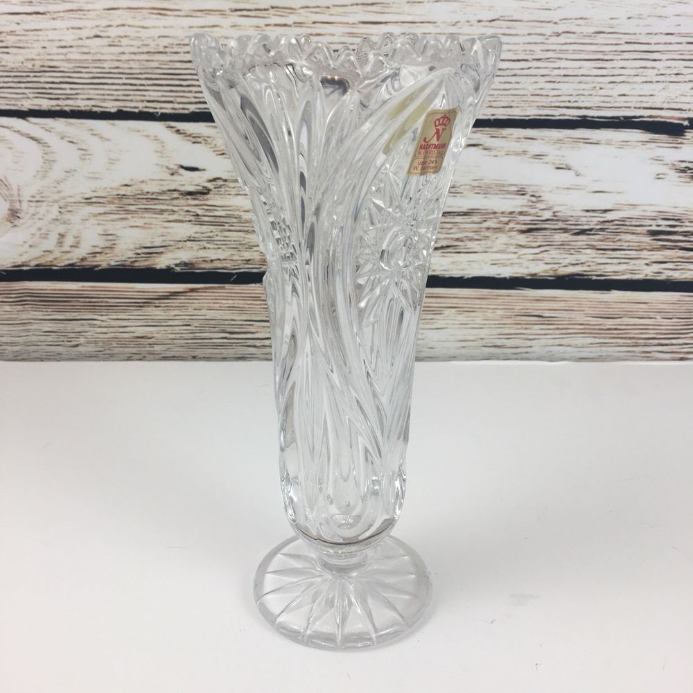 Nachtmann Crystal Vase Germany Elegant Collector Nachtmann intended for dimensions 1000 X 1000