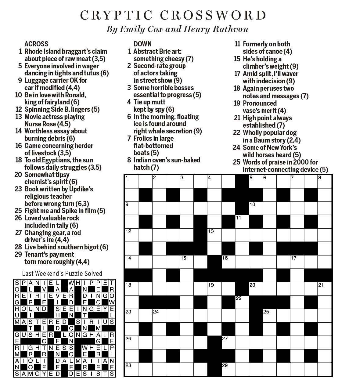 National Post Cryptic Crossword Forum Saturday September 1 with size 1144 X 1281