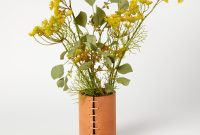 Natural Leather Wrapped Vase In 2020 Container Flowers intended for sizing 3000 X 4000