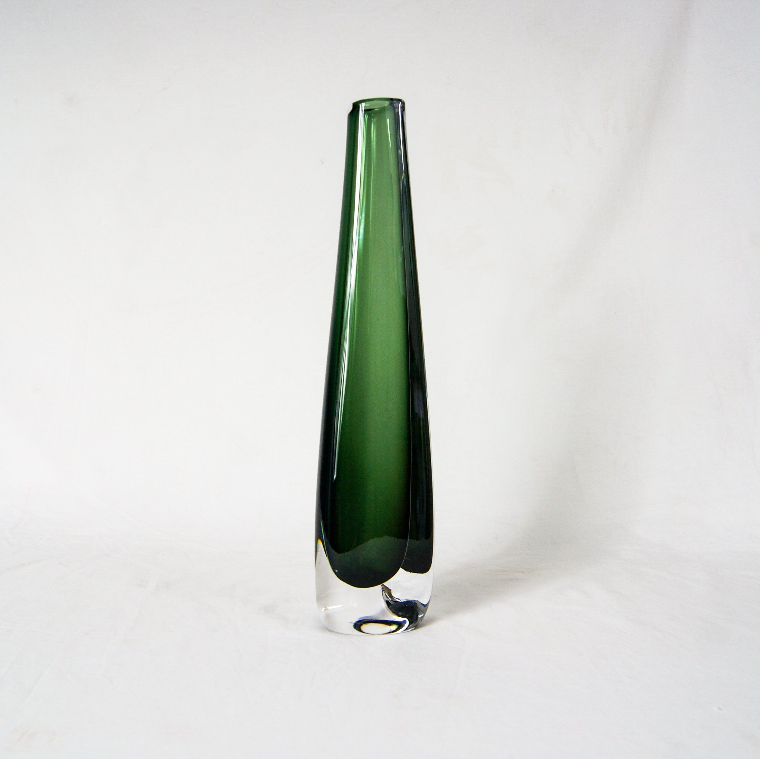 Nils Landberg Orrefors Sweden 38cm Tall Dusk Range Glass throughout proportions 2541 X 2539