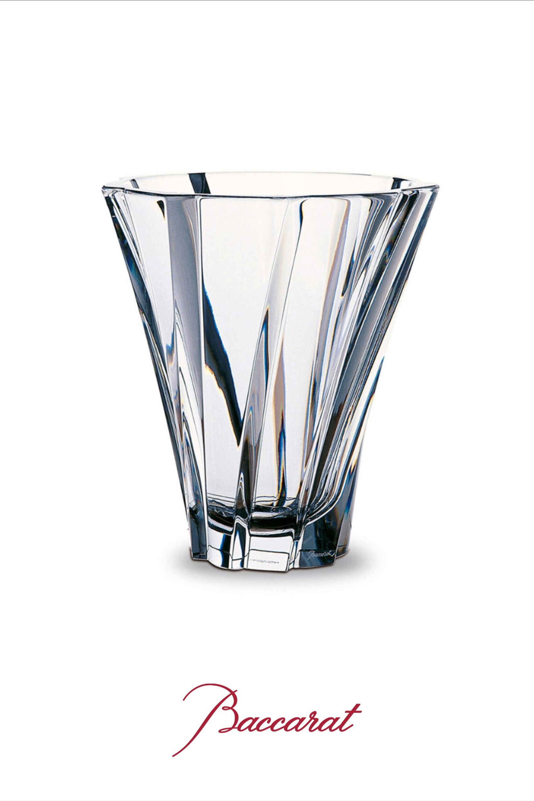 Objectif Vase Vase Clear Crystal Crystals for measurements 1700 X 2549