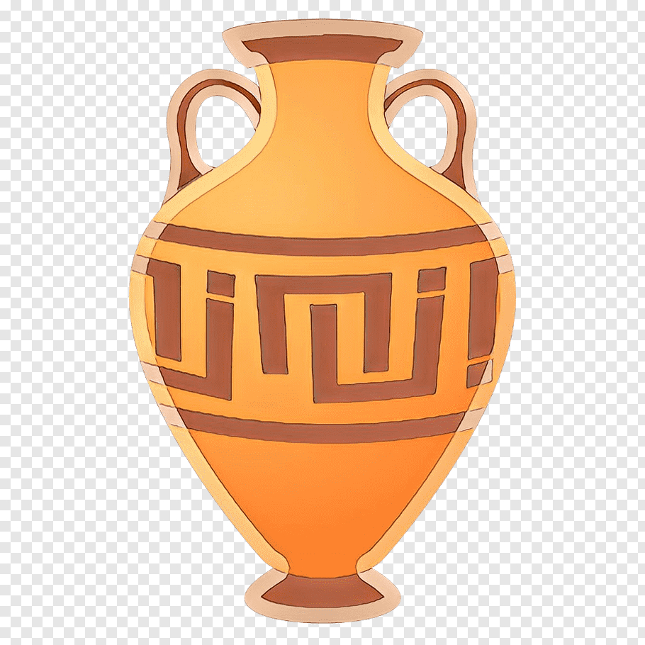 Orange Emoji Cartoon Vase Amphora Ceramic Noto Fonts pertaining to proportions 910 X 910