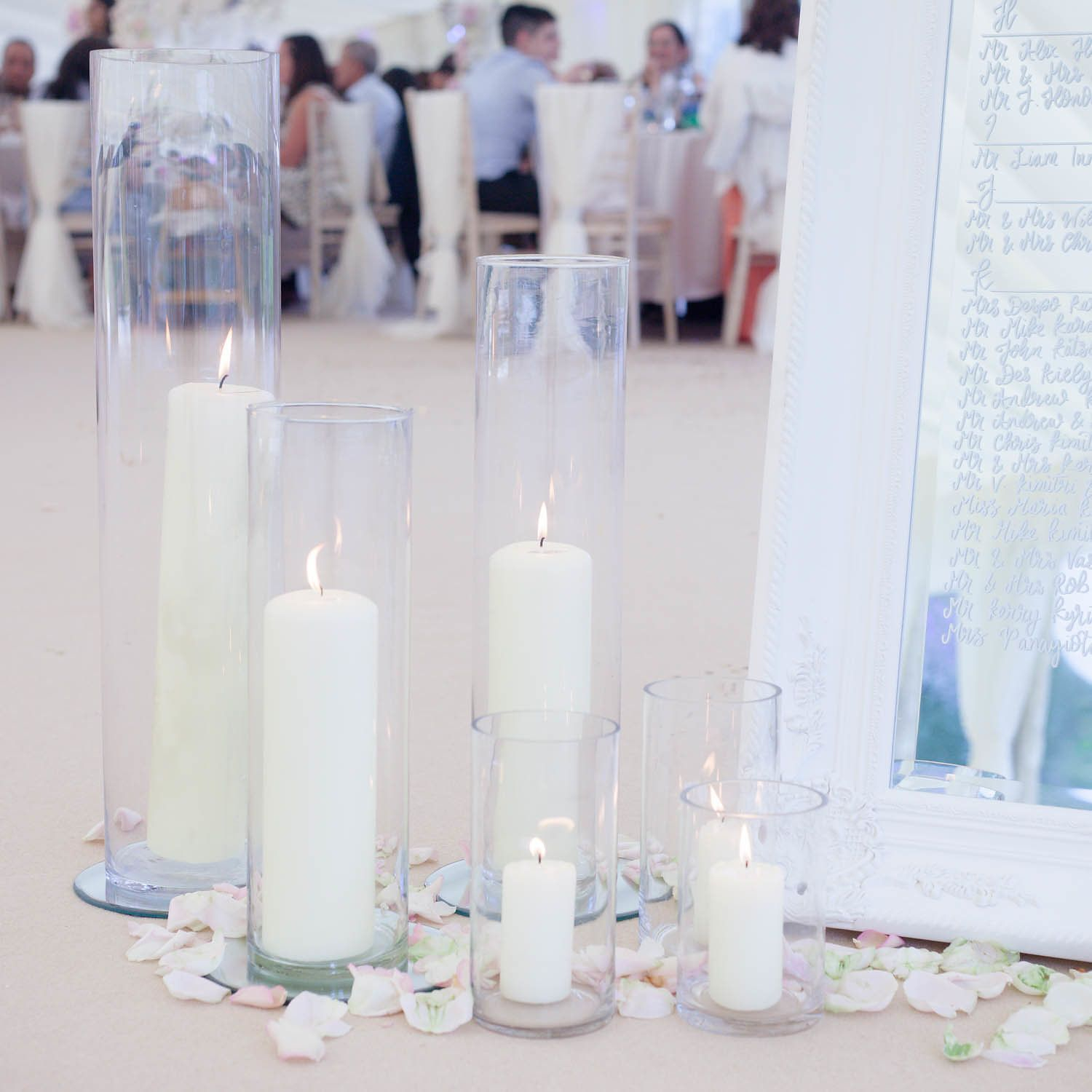 Our Stunning Cylinders Vases Are Perfect For Long Church for measurements 1500 X 1500