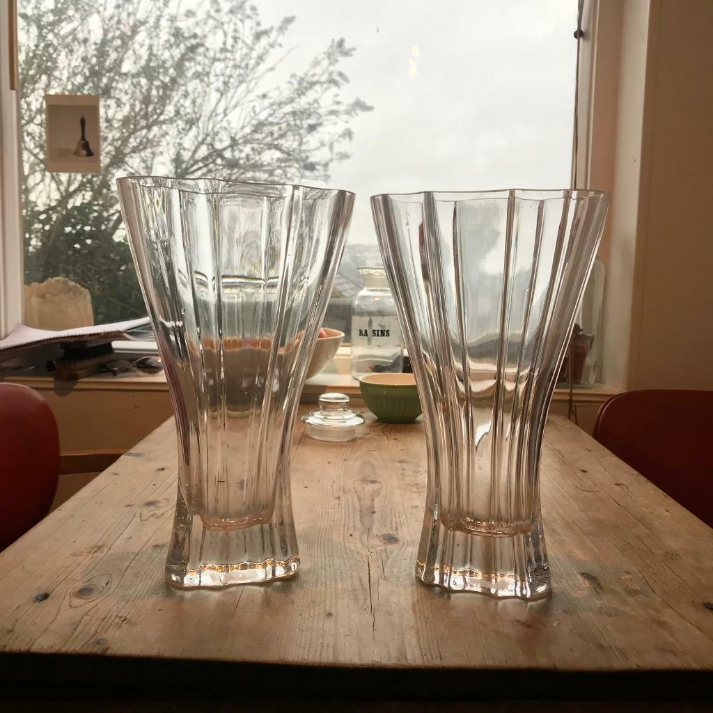 Pair Of Crystal Vases In Brighton East Sussex Gumtree within sizing 1024 X 1024