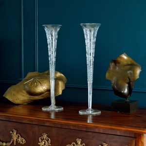 Pair Of Large Crystal Vases Gloriana House William Yeoward throughout measurements 1200 X 1200