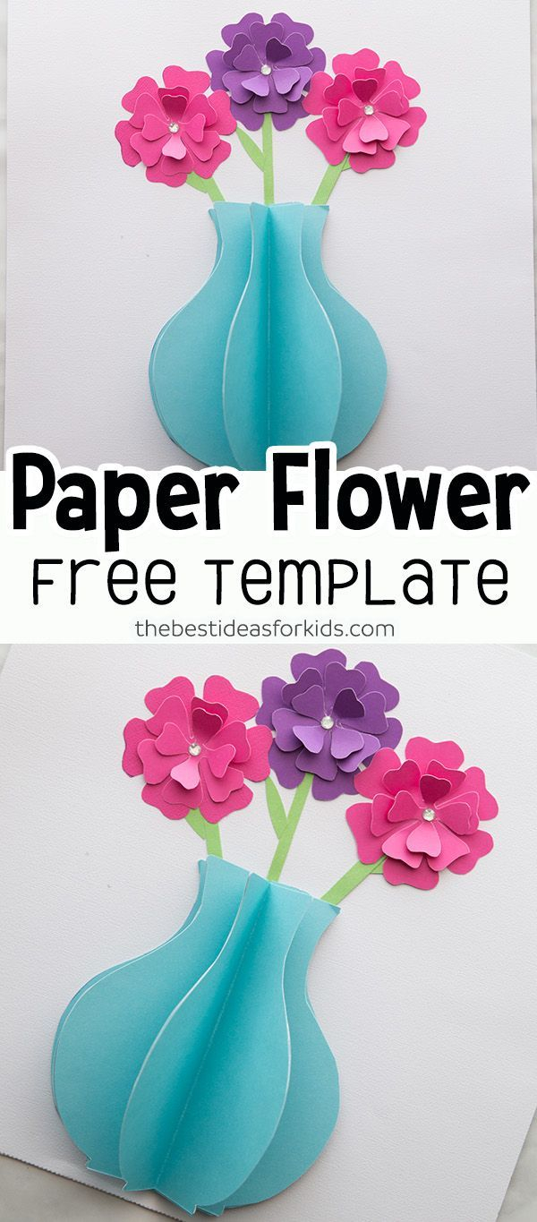 Paper Flower Craft Flower Templates Printable Free Paper with measurements 600 X 1365