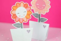 Paper Flower Vases With Free Printable Hello Wonderful with regard to measurements 1000 X 1000