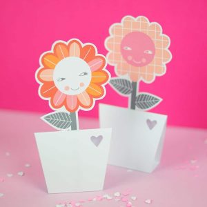 Paper Flower Vases With Free Printable Hello Wonderful with regard to measurements 1000 X 1000