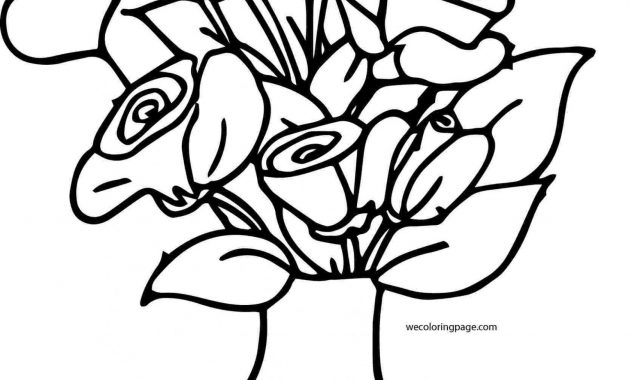 Coloring Pictures Of Flower Vases • Kitchen Cabinet Ideas
