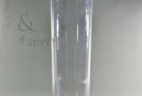 Plastic Cylinder Vase Clear 6quot X 165quot for measurements 1000 X 1000