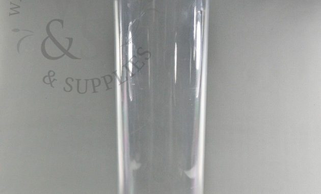 Plastic Cylinder Vase Clear 6quot X 165quot regarding sizing 1000 X 1000