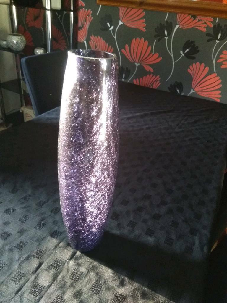 Purple Tall Vase In Swallownest South Yorkshire Gumtree with regard to proportions 768 X 1024
