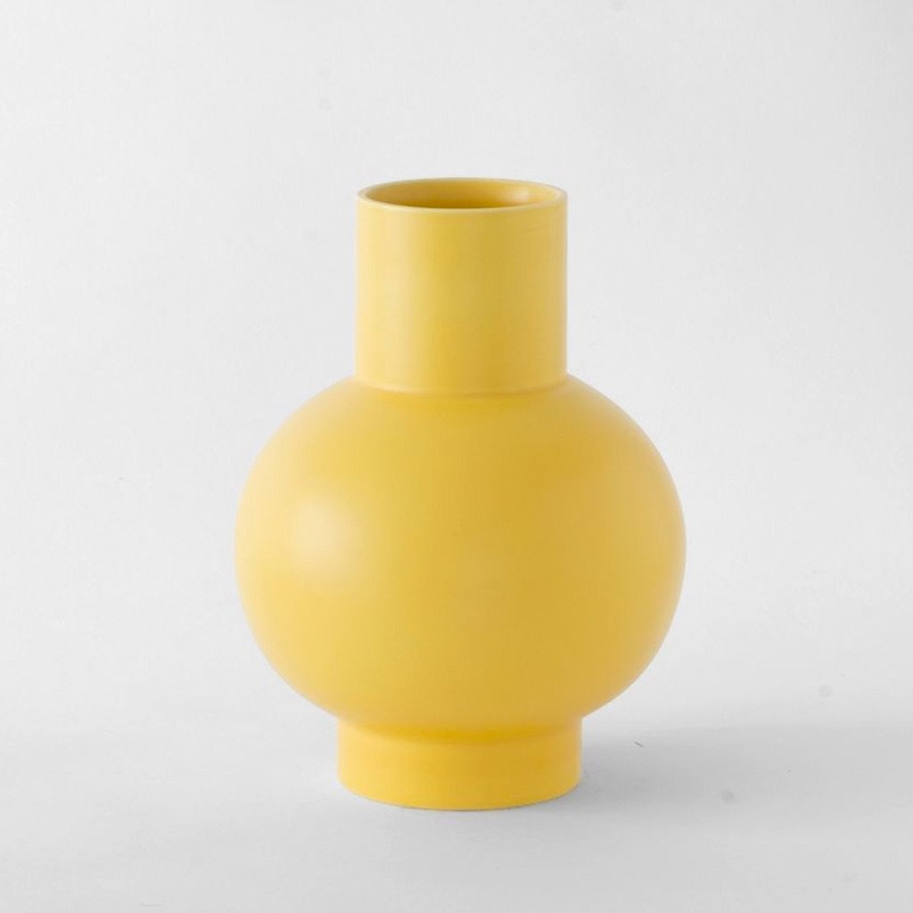 Raawii Strom Vase Xl Yellow with measurements 1024 X 1024