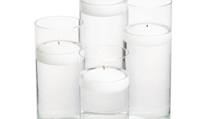 Richland Floating Candles Eastland Cylinder Holders Set Of 48 intended for proportions 2000 X 2000