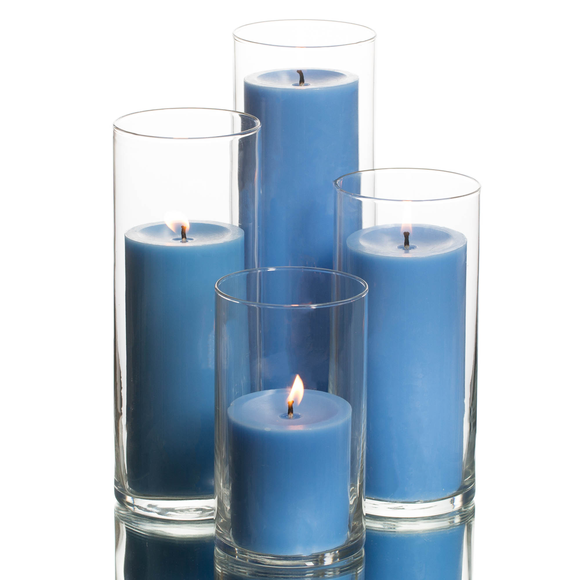 Richland Pillar Candles Eastland Cylinder Holders Set Of 48 regarding measurements 2000 X 2000