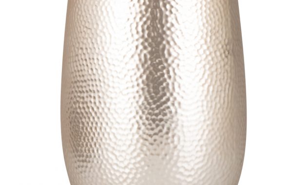 Rose Gold Hammered Effect Vase pertaining to dimensions 1500 X 1500