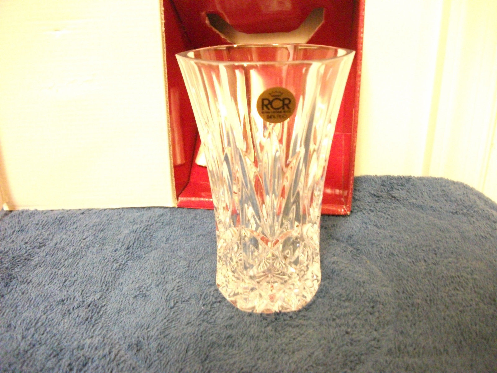 Royal Crystal Rock Vase Made In Italy New And 50 Similar Items in measurements 1600 X 1200