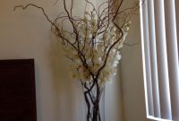 Silk Ivory Orchids With Large Branches In A Tall Rectangular regarding dimensions 2448 X 3264