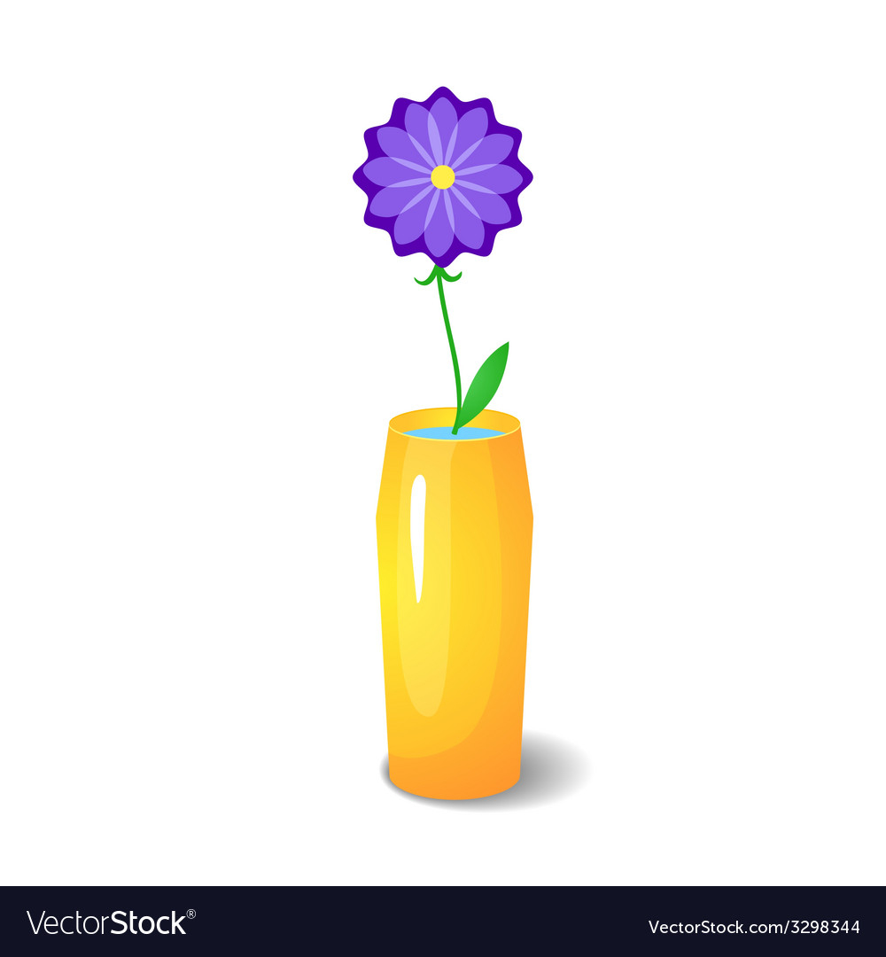 Single Flower In Vase with size 1000 X 1080