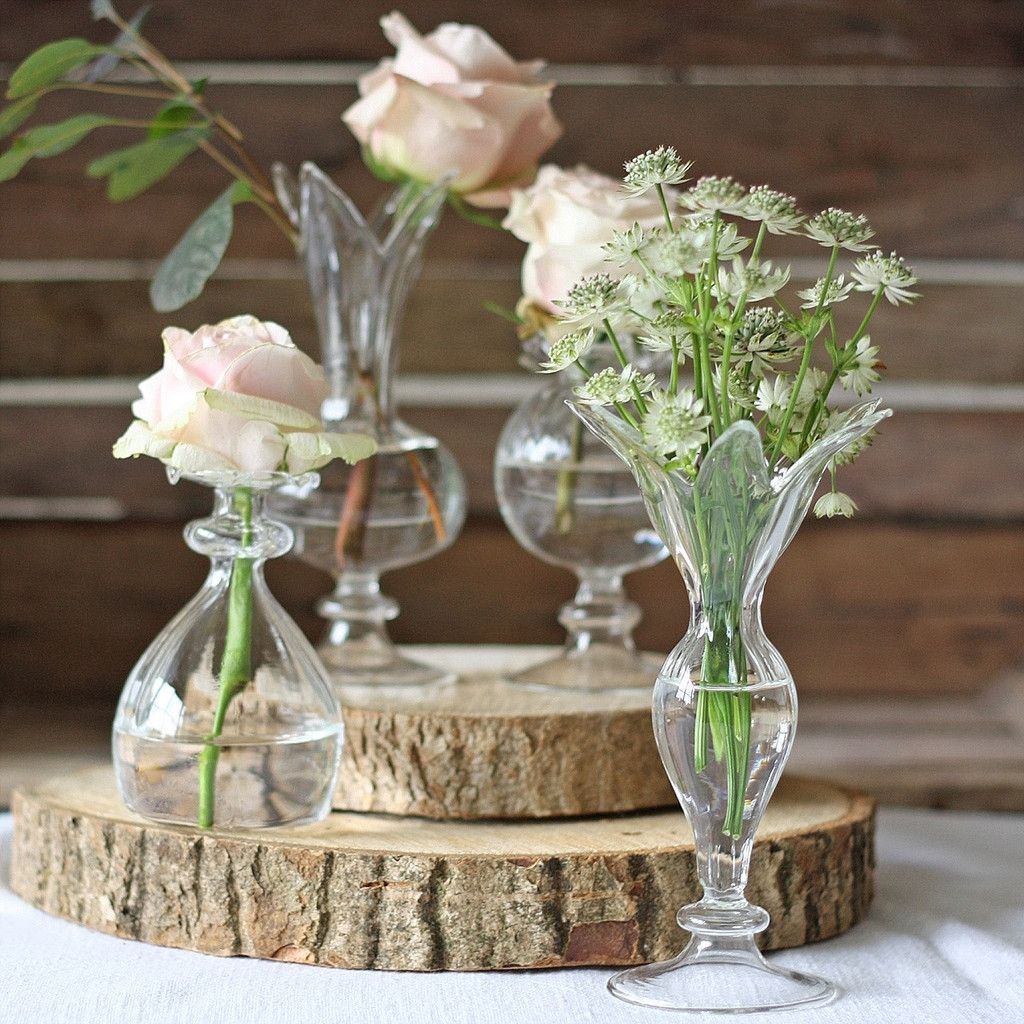 Small Glass Bud Vases Wedding Centrepieces Available From intended for measurements 1024 X 1024