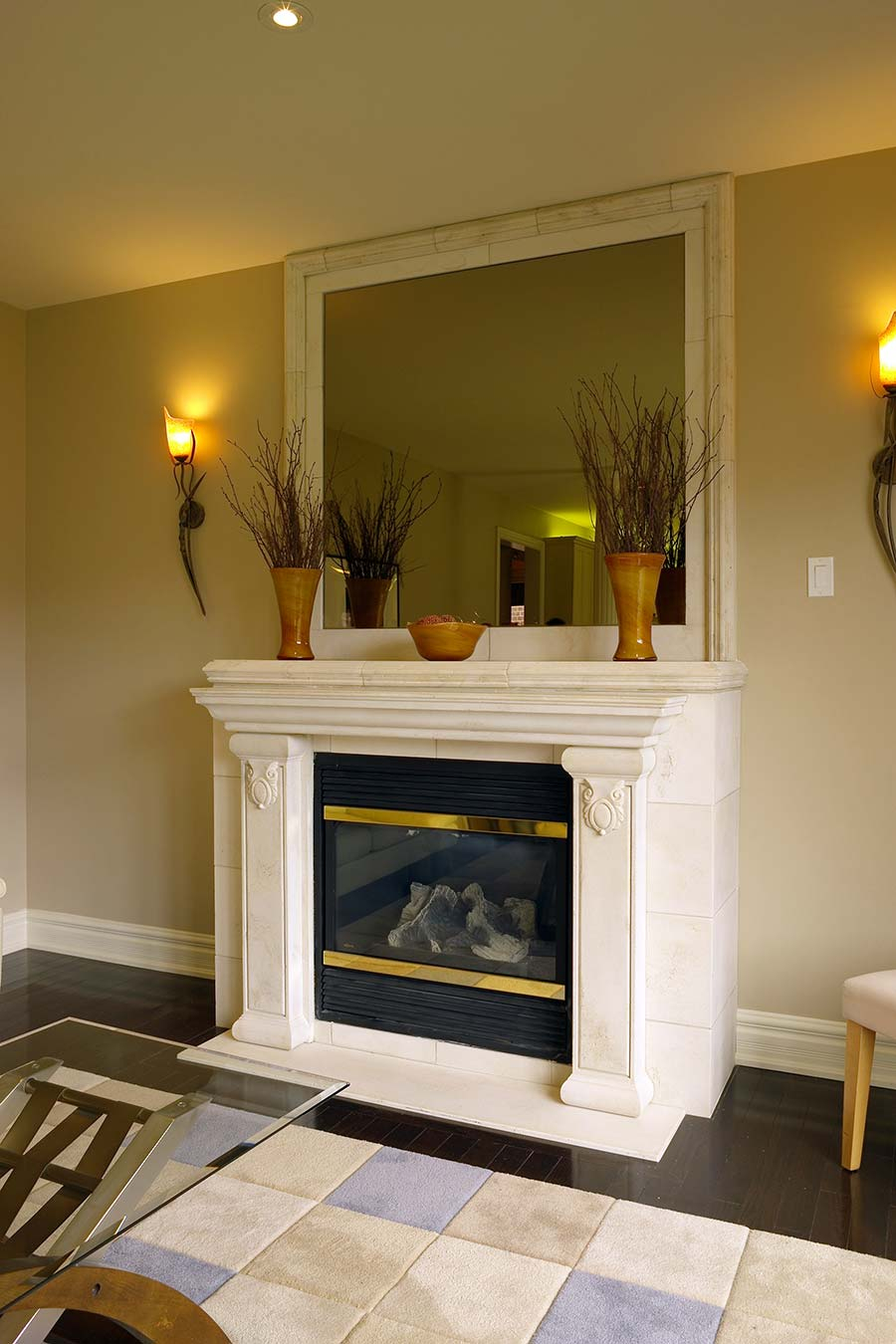 Stylish Fireplace Mantel Decor Inspired Homelife intended for size 900 X 1350