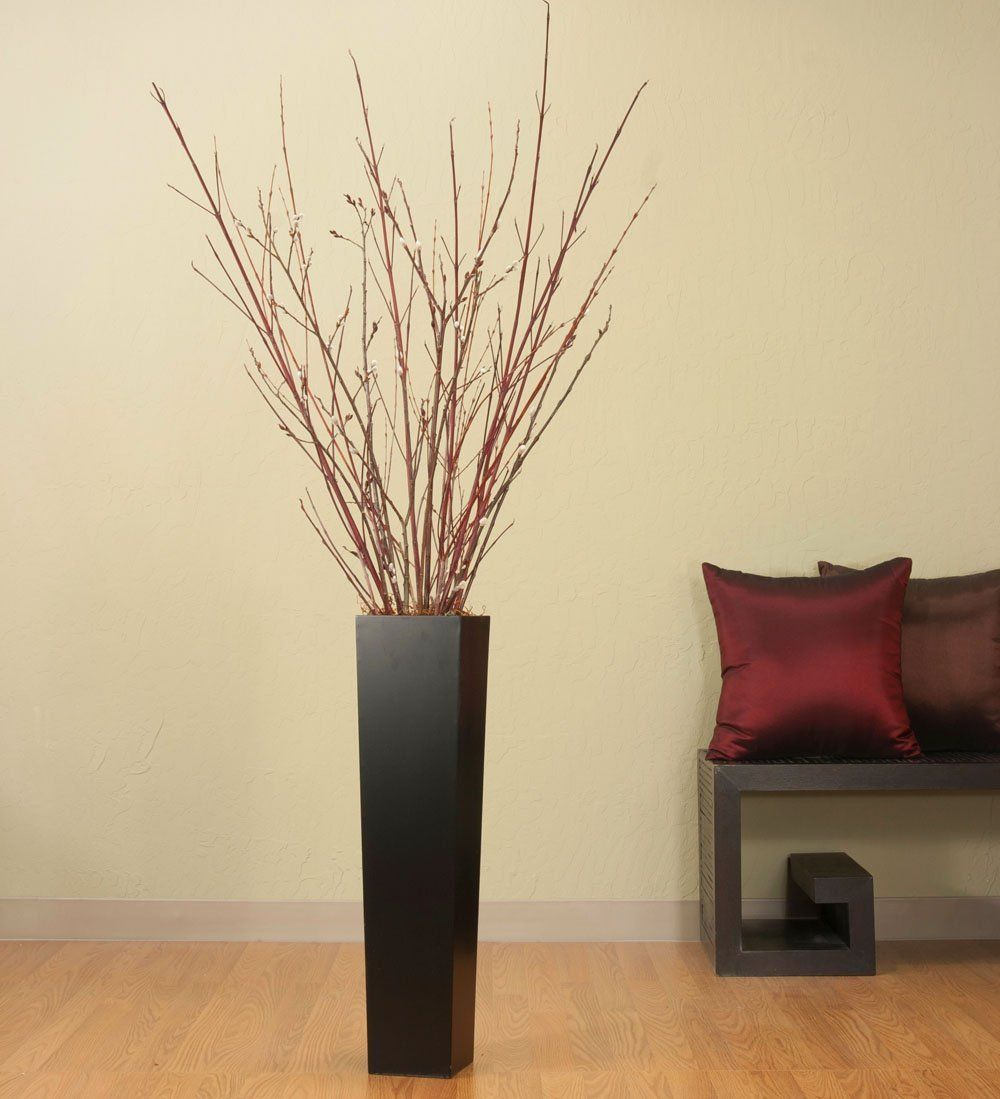 Tall Black Floor Vase Floor Vase Decor Floor Vase Tall throughout proportions 1000 X 1099
