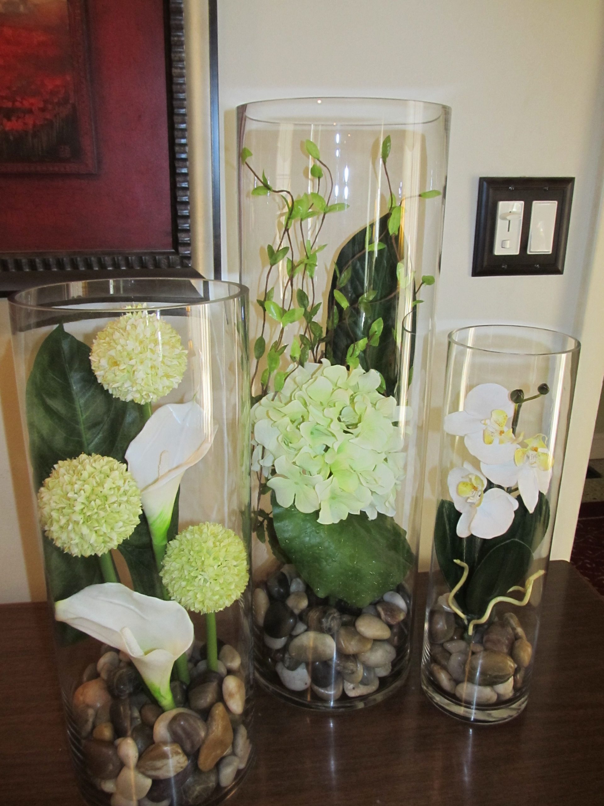 Tall Cylinder Vase Set Simple But Beautiful Got This Idea pertaining to measurements 3000 X 4000