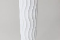 Tall Floor Vase 75 Cm Mango Wood White Amazoncouk intended for sizing 1000 X 1500