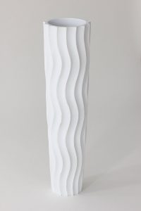 Tall Floor Vase 75 Cm Mango Wood White Amazoncouk throughout size 1000 X 1500