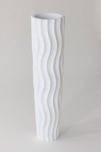 Tall Floor Vase 75 Cm Mango Wood White Amazoncouk throughout sizing 1000 X 1500