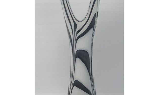 Tall Floor Vase Urban Black And White Collection Zebra H 45 Cm 177 regarding dimensions 2000 X 2000
